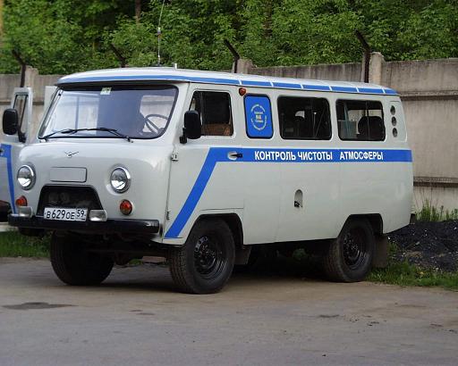 Модель ЛАПЭК-4А на базе автомобиля УАЗ-22069